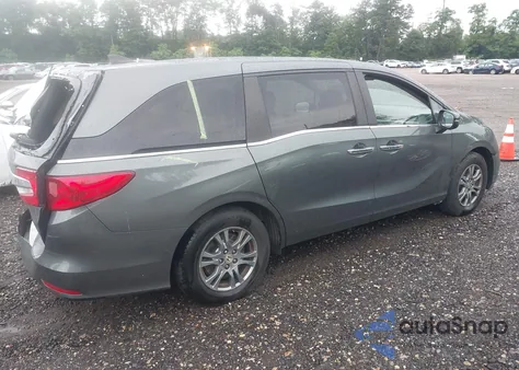 2019 Honda Odyssey Ex-L из США, поврежденный, VIN 5FNRL6H76KB051932